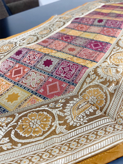 Camino de mesa de seda de la India - 120x40cm DAPM65000 - buy online
