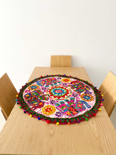 Carpeta elefante de la India con pompon - Redonda APM73000 - tienda online