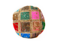 Carpeta patchwork de la India redonda - comprar online