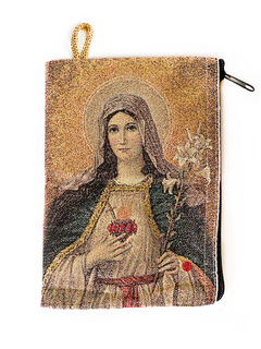 Carterita pequeña religiosa - El Sagrado Corazón de Maria 1 APM7000
