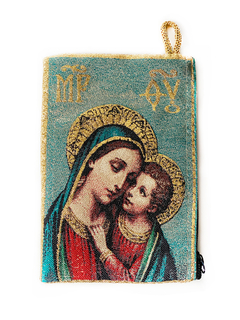 Carterita pequeña religiosa - La Virgen y el Niño APM7000