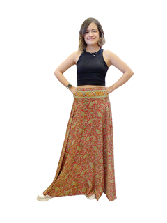 Falda Indira en seda de la India APM85000 - comprar online