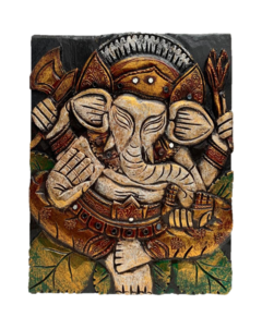 Cuadra Ganesh en madera APM78000 - comprar online