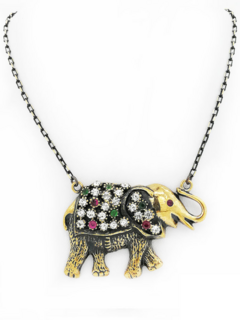 Collar Otomano en Bronce - Elefante APM55000 - buy online