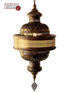 Lámpara otomana de techo