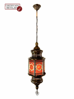 Lámpara de techo Topkapi #3 - Naranja con rojo APM600000 - comprar online