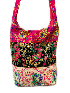 Mochila bordada de la India DAPM39000 - comprar online