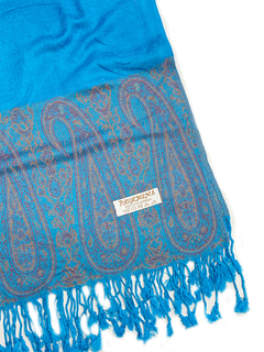 Pashminas Arabesco - Celeste APM24000