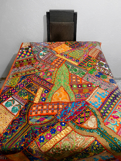 Carpeta patchwork de la India - 150x100 cm DAPM117000