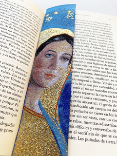 Separador de libros religiosos - La Virgen dorada APM3500