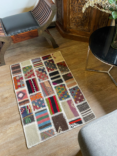 Tapete Patchwork Kilim 90x60 cm APM113400 - comprar online