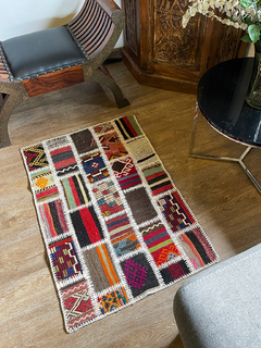 Tapete Patchwork Kilim 90x60 cm APM113400 - online store