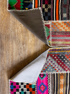 Tapete Kilim Patchwork 180x120 cm - comprar online