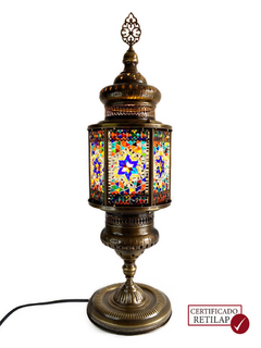 Lámpara de mesa Topkapi #3 - Multicolor APM650000