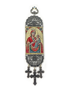 Vitela de pared pequeña - La virgen bizantina 3 APM15000