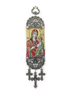 Vitela de pared pequeña - La virgen bizantina 1 APM15000