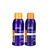 Kit Shampoo e restore blond care detra 2 passos Homecare