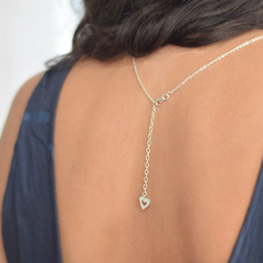 Collar dos corazones - comprar online