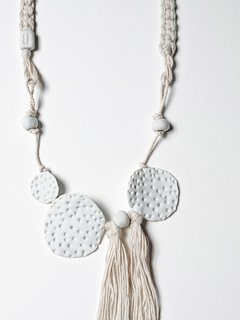 Collar Coral Porcelana Blanco - comprar online