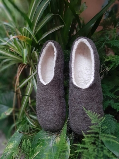 Slippers en Merino - Tienda Patrón