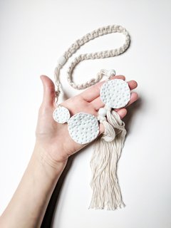 Collar Coral Porcelana Blanco en internet