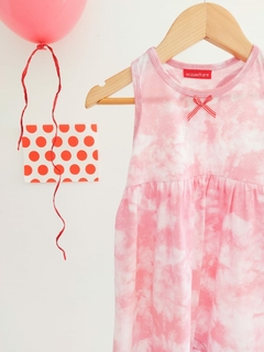 VESTIDO AMOUR BATIK ROSA - ACQUACHIARE (AS21-011) - comprar online