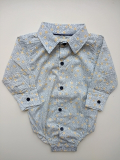 BODY CAMISA / CAMISA POPLIN FLOREADO - PIOPPA (CBI20-CLASSICFL)