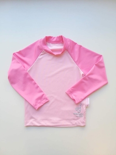 REMERA LYCRA ML MAUI ROSA UV 50 - BRILLANTINA (REM-MAUI-03)