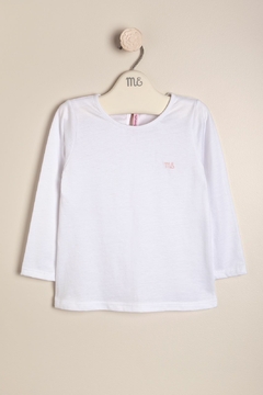 REMERA BASICA C/ LOGO - MAGDALENA ESPOSITO EVERYDAY (E141458ML-03)