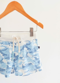 SHORT FELIPE CAMUFLADO AZUL - ACQUACHIARE (AS21-015) - comprar online