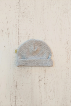 GORRO GRIS TOPO MATELASSE - BROTECITOS (BROGOMAT-55T)