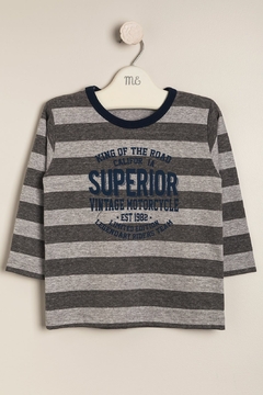 REMERA ESTAMP SUPERIOR VINTAGE - MAGDALENA ESPOSITO EVERYDAY (E34142594-RY)