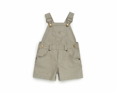 FREE STYLE JARDINERO DE GABARDINA CEMENTO - BABYTIME (BT123100140125)