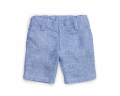 CASUAL BERMUDA DE LINO COLOR JEAN - BABYTIME (BT123401160130)