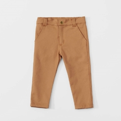 PANTALON NENE GABARDINA CAMEL - MINIPIO (MP1724B)