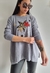 MAXI Sweater BREMER LARGO GREY STARS (XL/XXL) en internet
