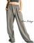 MAXI Palazzo JOGGER ALGODON WASH GREY PEARL (40/48) - SS25 - comprar online