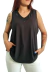 Musculosa Matilde BLACK Shine (XL) - - tienda online