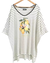 Remerón Vestido Julieta RAYADO CRUDO LEMON (XXL) -