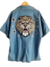 Camisaco Largo Denim OVER TIGER FEAR (L al XXL) en internet