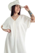 Vestido TÚNICA LINO RAYADO WHITE [XL/XXL] - comprar online