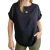 Remerón Blusa Oversized Crepe Black L/XL - comprar online