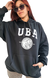 Buzo UNISEX FRIZA Oversized UBA (XL/XXL) BLACK - Kuwana Shop