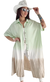 Vestido Camisero Largo LINO BATICK MINT (XXL) - comprar online