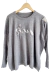 Sweater BREMER Oversized SUPER STAR (XL/XXL) GREY