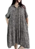 Vestido Camisero AMPLIO GREY PRINT(XXL)