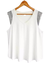 Musculosa Denise (XL) WHITE SHINE Lentejuelas