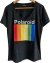 Remera V PREMIUM POLAROID BLACK (4 talles)