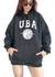 Buzo UNISEX FRIZA Oversized UBA (XL/XXL) BLACK