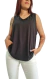 Musculosa Matilde BLACK Shine (XL) - - Kuwana Shop